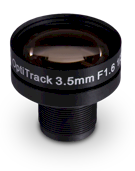 m12LensVseries3-5 3.5mm F#1.6 Lens - 1/3 Inch - M12 Thread